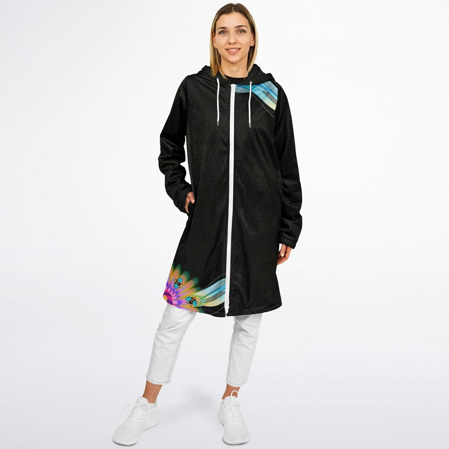 2025 - Hivetalk Flow Zipper Cloak Black